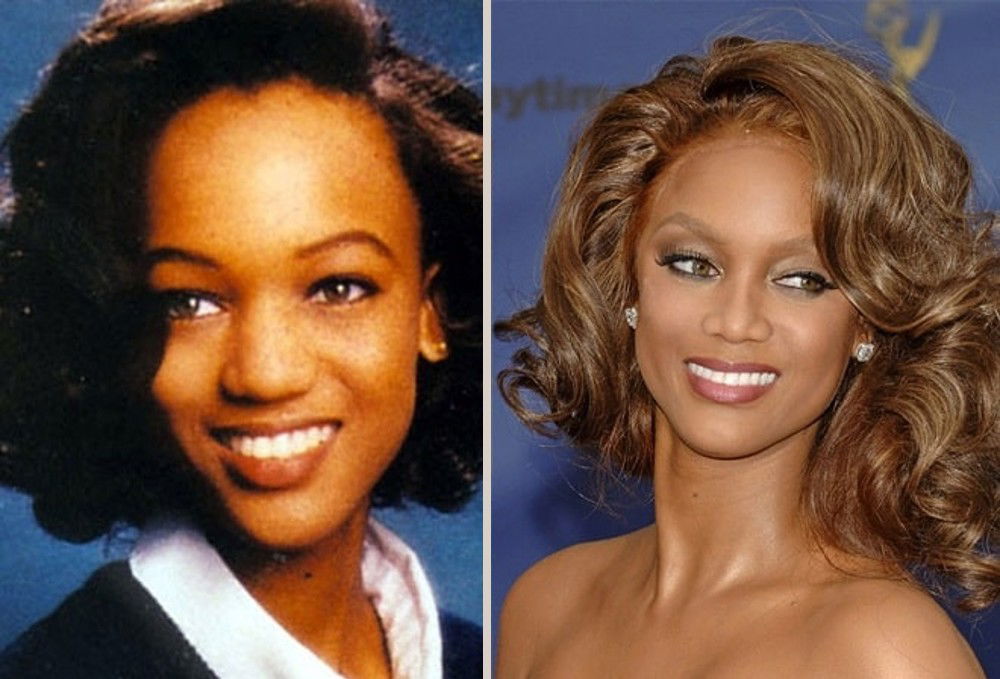 Tyra Banks Hair Color, Forehead, Smile, Nose, Face, Hair, Cheek, Skin, Lip, Chin, Eyebrow