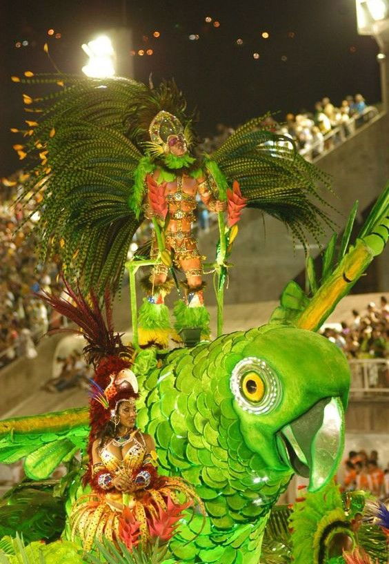 Carnaval De Rio De Janeiro, Green, Lighting