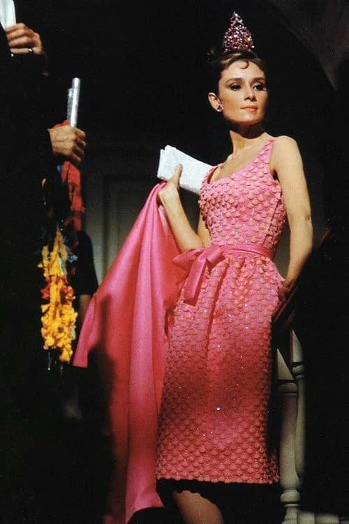 Holly Golightly Pink Dress, One-piece garment, Fashion, Sleeve