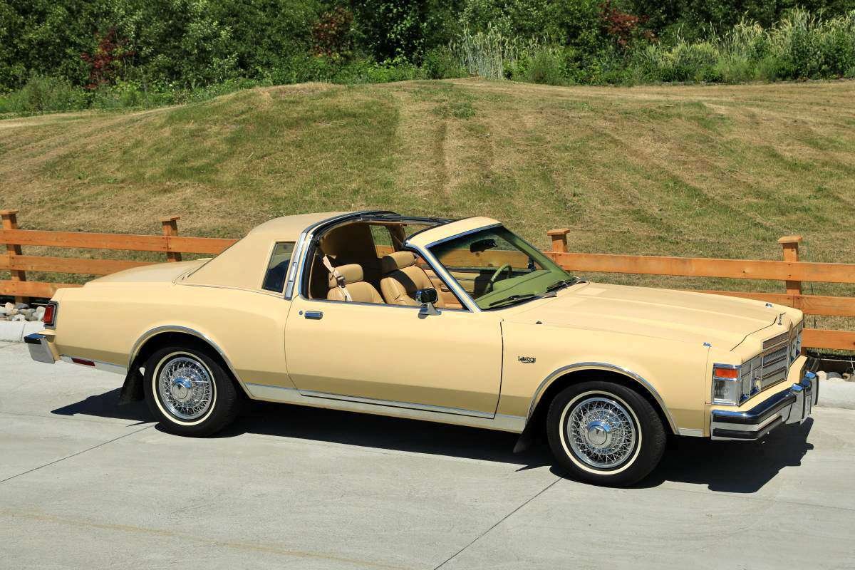 1979 Chrysler Lebaron T Top, Wheel, Tire, Car, Vehicle, Automotive parking light, Hood, Plant, Motor vehicle