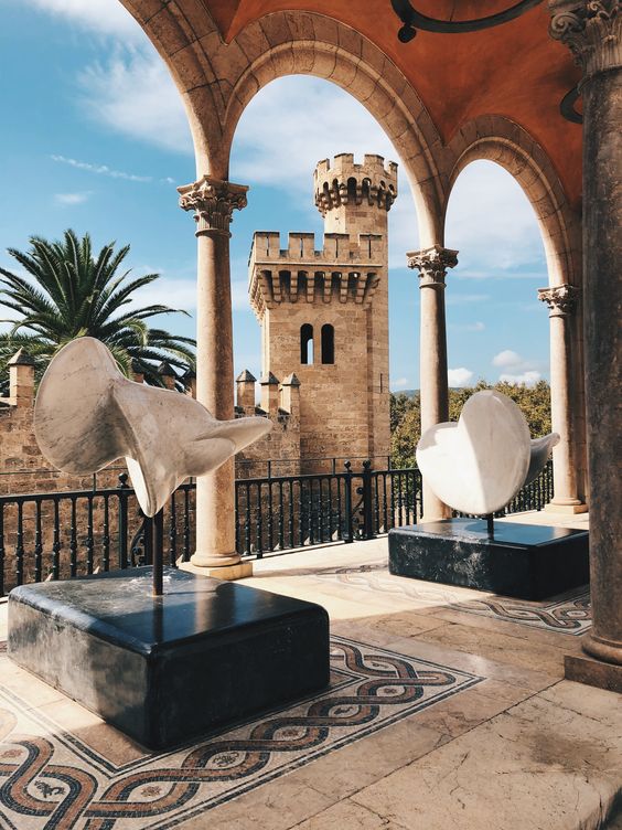 Palma De Majorque Monuments, Sky, Azure, Cloud