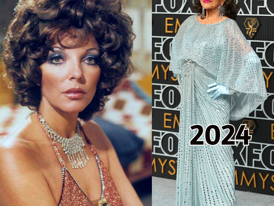 Fans Can’t Believe Their Eyes as Dame Joan Collins, 90, Dazzles on the Emmy Stage With Her Youthful Appearance