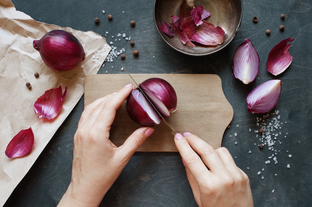 Onion Hacks, Food, Purple