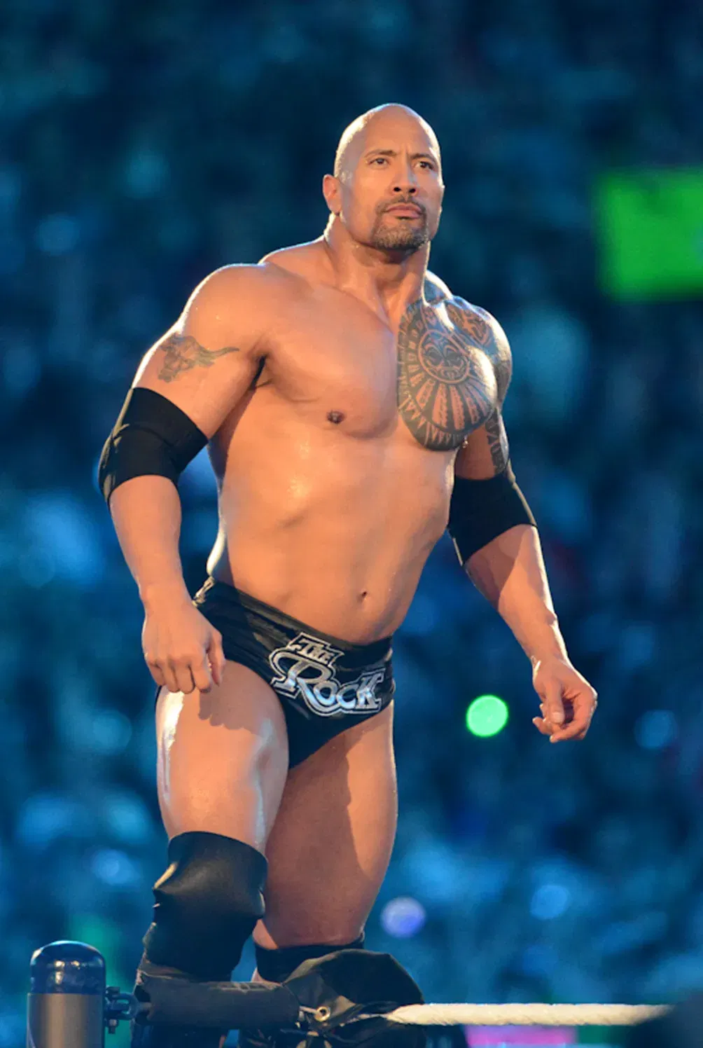 Rock Wwe, Muscle