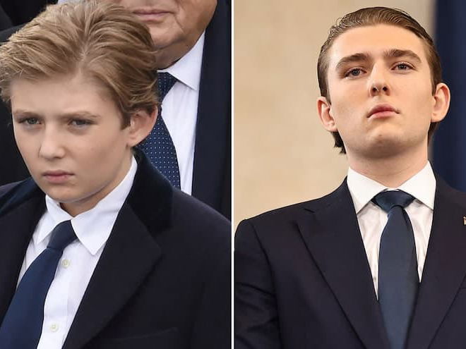Barron Trump’s Dramatic Transformation Through the Years